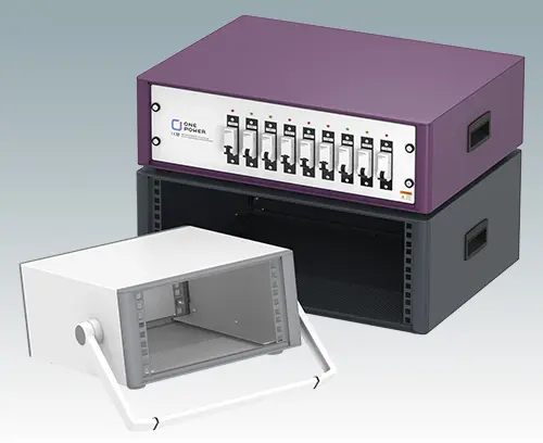 Moderne 19-Zoll Rack-Gehäuse 