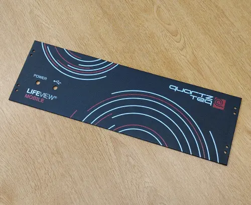 Digitaldruck auf Frontplatten.